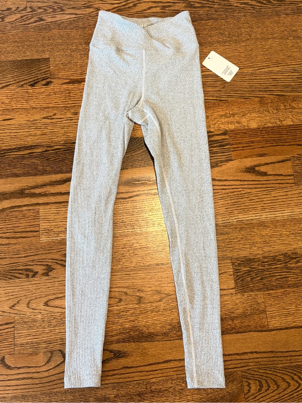 Year of Ours Ribbed Veronica Legging Heathered Grey